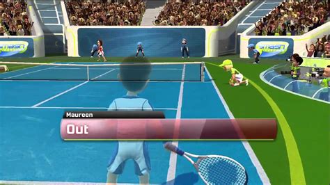 Tennis gameplay