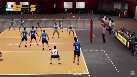 Volleyball gameplay