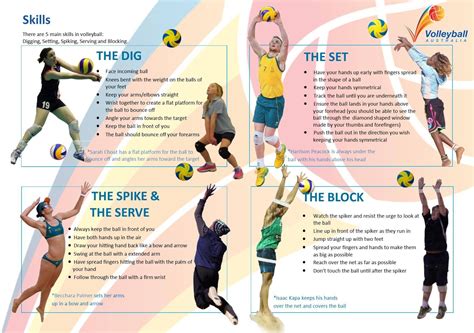 Volleyball tips